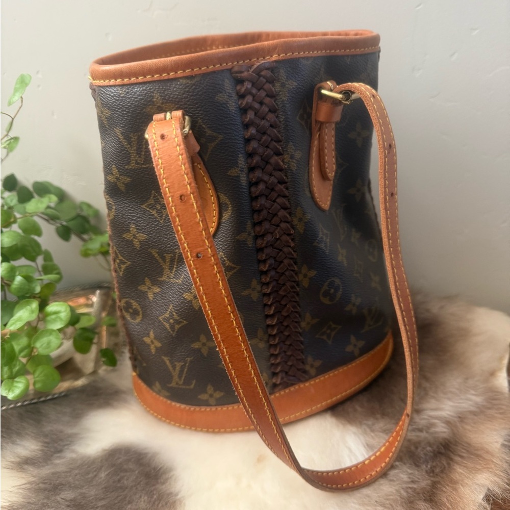 Vintage Boho Louis Vuitton Petit French tote